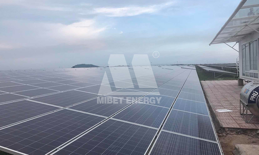 越南地面光伏支架系统项目