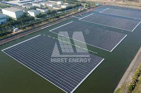 YABO鸭脖助力湛江宝武绿色转型，16.41MW水上光伏项目圆满竣工