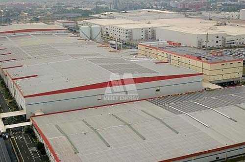 YABO鸭脖广东广汽时代13.6MW柔性组件支架项目点亮南海之滨