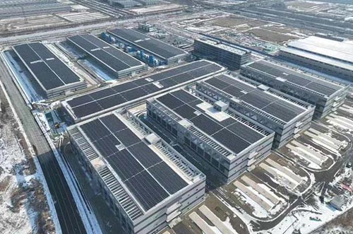 YABO鸭脖助力天津高新云数据中心TPO屋顶项目并网发电