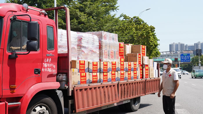 YABO鸭脖向厦门防疫一线捐赠防疫物资-图5