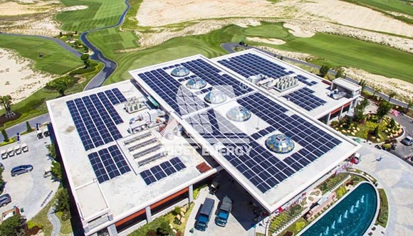 YABO鸭脖平屋顶光伏系统项目案例