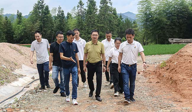 YABO鸭脖深入永春县曲斗村,开展党建村企联建